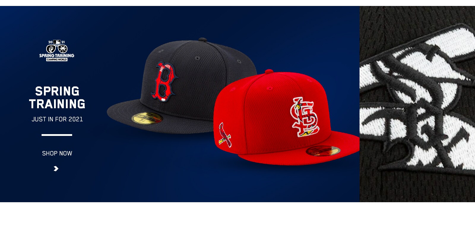 Spring Training. Shop Now