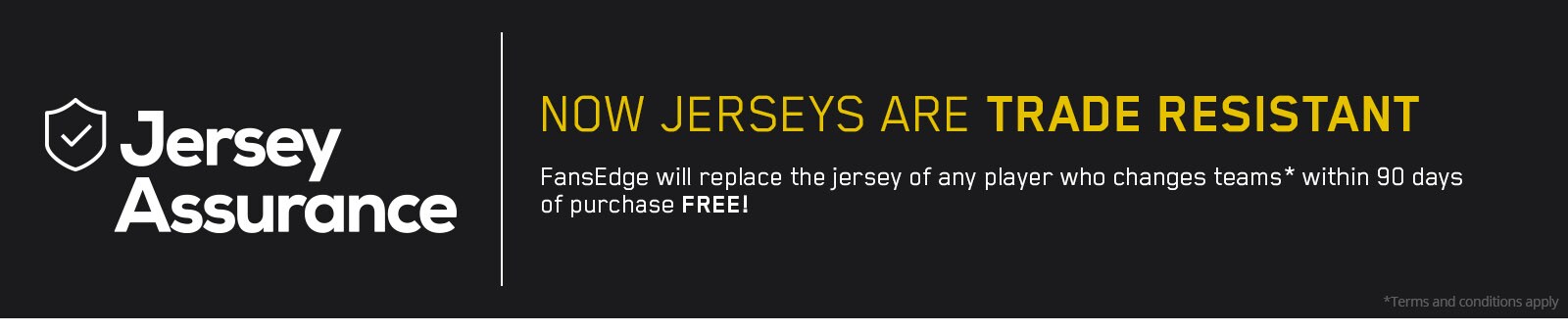 FansEdge Jersey Assurance 