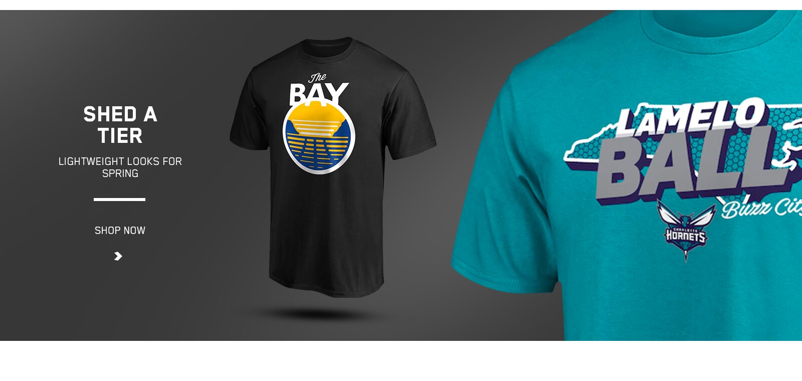 SHED A TIER. Lightweight Looks For Spring.